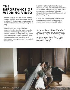 videographer pricing guide