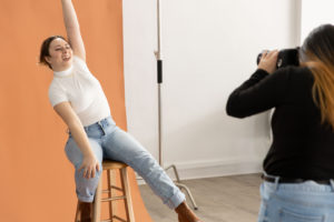 seamless backdrop rental at wv photography studio